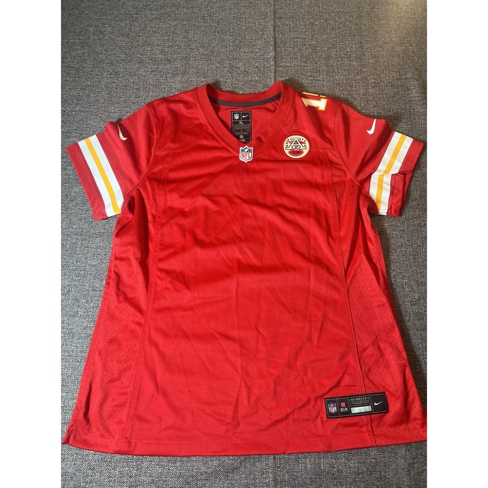 Kansas City Chiefs On Field Lama Hunt AFC "LH Logo Memorial Jersey" Red Women XL